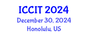 International Conference on Computing and Information Technology (ICCIT) December 30, 2024 - Honolulu, United States