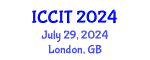 International Conference on Computing and Information Technology (ICCIT) July 29, 2024 - London, United Kingdom