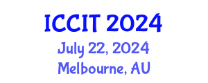 International Conference on Computing and Information Technology (ICCIT) July 22, 2024 - Melbourne, Australia