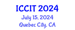 International Conference on Computing and Information Technology (ICCIT) July 15, 2024 - Quebec City, Canada