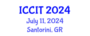 International Conference on Computing and Information Technology (ICCIT) July 11, 2024 - Santorini, Greece