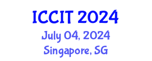 International Conference on Computing and Information Technology (ICCIT) July 04, 2024 - Singapore, Singapore