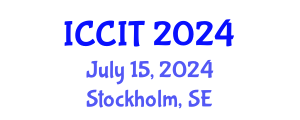 International Conference on Computing and Information Technology (ICCIT) July 15, 2024 - Stockholm, Sweden