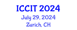 International Conference on Computing and Information Technology (ICCIT) July 29, 2024 - Zurich, Switzerland