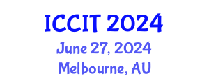 International Conference on Computing and Information Technology (ICCIT) June 27, 2024 - Melbourne, Australia