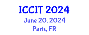 International Conference on Computing and Information Technology (ICCIT) June 20, 2024 - Paris, France