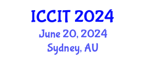 International Conference on Computing and Information Technology (ICCIT) June 20, 2024 - Sydney, Australia