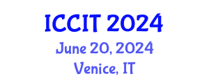 International Conference on Computing and Information Technology (ICCIT) June 20, 2024 - Venice, Italy