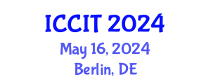 International Conference on Computing and Information Technology (ICCIT) May 16, 2024 - Berlin, Germany