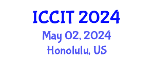International Conference on Computing and Information Technology (ICCIT) May 02, 2024 - Honolulu, United States