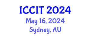 International Conference on Computing and Information Technology (ICCIT) May 16, 2024 - Sydney, Australia