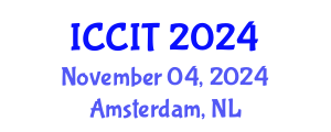 International Conference on Computing and Information Technology (ICCIT) November 04, 2024 - Amsterdam, Netherlands