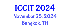 International Conference on Computing and Information Technology (ICCIT) November 25, 2024 - Bangkok, Thailand