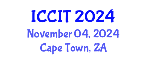 International Conference on Computing and Information Technology (ICCIT) November 04, 2024 - Cape Town, South Africa