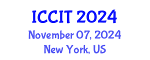 International Conference on Computing and Information Technology (ICCIT) November 07, 2024 - New York, United States