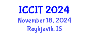 International Conference on Computing and Information Technology (ICCIT) November 18, 2024 - Reykjavik, Iceland