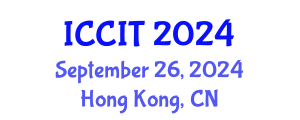 International Conference on Computing and Information Technology (ICCIT) September 26, 2024 - Hong Kong, China