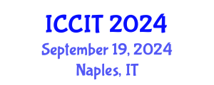 International Conference on Computing and Information Technology (ICCIT) September 19, 2024 - Naples, Italy