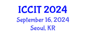 International Conference on Computing and Information Technology (ICCIT) September 16, 2024 - Seoul, Republic of Korea