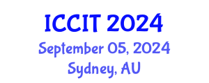 International Conference on Computing and Information Technology (ICCIT) September 05, 2024 - Sydney, Australia