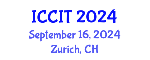 International Conference on Computing and Information Technology (ICCIT) September 16, 2024 - Zurich, Switzerland