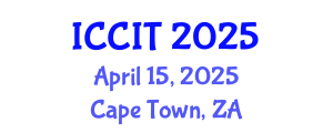 International Conference on Computing and Information Technology (ICCIT) April 15, 2025 - Cape Town, South Africa