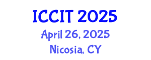 International Conference on Computing and Information Technology (ICCIT) April 26, 2025 - Nicosia, Cyprus