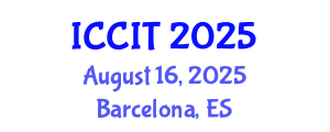 International Conference on Computing and Information Technology (ICCIT) August 16, 2025 - Barcelona, Spain