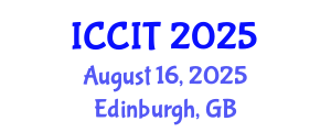 International Conference on Computing and Information Technology (ICCIT) August 16, 2025 - Edinburgh, United Kingdom