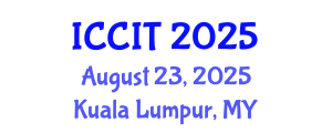 International Conference on Computing and Information Technology (ICCIT) August 23, 2025 - Kuala Lumpur, Malaysia