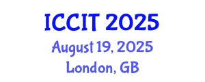 International Conference on Computing and Information Technology (ICCIT) August 19, 2025 - London, United Kingdom