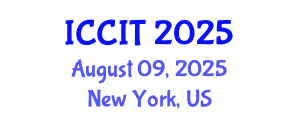 International Conference on Computing and Information Technology (ICCIT) August 09, 2025 - New York, United States