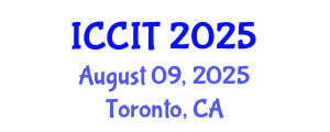 International Conference on Computing and Information Technology (ICCIT) August 09, 2025 - Toronto, Canada