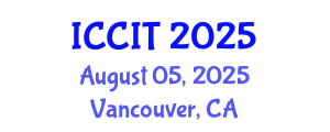 International Conference on Computing and Information Technology (ICCIT) August 05, 2025 - Vancouver, Canada