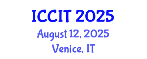 International Conference on Computing and Information Technology (ICCIT) August 12, 2025 - Venice, Italy