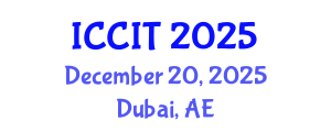 International Conference on Computing and Information Technology (ICCIT) December 20, 2025 - Dubai, United Arab Emirates