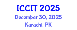International Conference on Computing and Information Technology (ICCIT) December 30, 2025 - Karachi, Pakistan