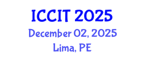 International Conference on Computing and Information Technology (ICCIT) December 02, 2025 - Lima, Peru
