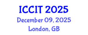 International Conference on Computing and Information Technology (ICCIT) December 09, 2025 - London, United Kingdom