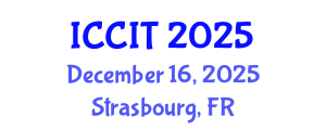 International Conference on Computing and Information Technology (ICCIT) December 16, 2025 - Strasbourg, France