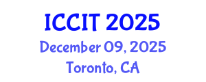 International Conference on Computing and Information Technology (ICCIT) December 09, 2025 - Toronto, Canada