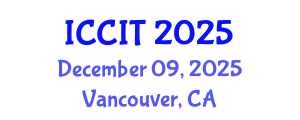International Conference on Computing and Information Technology (ICCIT) December 09, 2025 - Vancouver, Canada