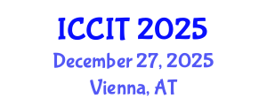 International Conference on Computing and Information Technology (ICCIT) December 27, 2025 - Vienna, Austria