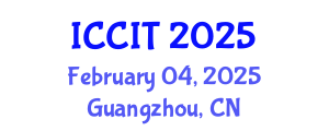 International Conference on Computing and Information Technology (ICCIT) February 04, 2025 - Guangzhou, China