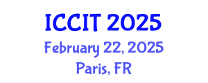 International Conference on Computing and Information Technology (ICCIT) February 22, 2025 - Paris, France
