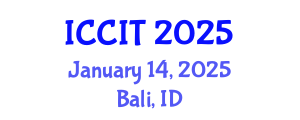 International Conference on Computing and Information Technology (ICCIT) January 14, 2025 - Bali, Indonesia