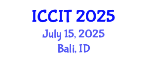International Conference on Computing and Information Technology (ICCIT) July 15, 2025 - Bali, Indonesia
