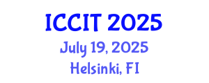 International Conference on Computing and Information Technology (ICCIT) July 19, 2025 - Helsinki, Finland