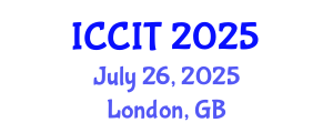 International Conference on Computing and Information Technology (ICCIT) July 26, 2025 - London, United Kingdom