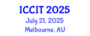 International Conference on Computing and Information Technology (ICCIT) July 21, 2025 - Melbourne, Australia